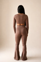 Calça Flare Una